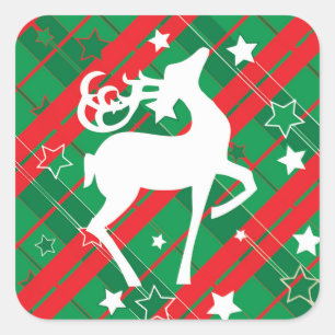 Square Stickers, Glossy, Large, 3 inch (sheet of 6 Sticker
