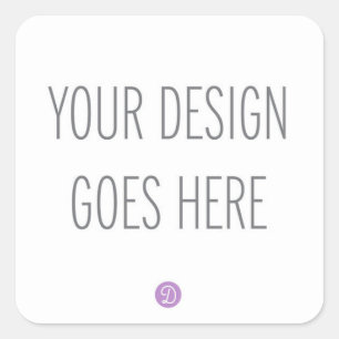 Square Stickers Printing (1.5" or 3")