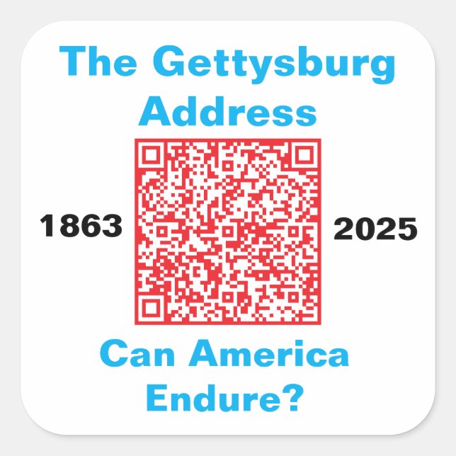 Square Stickers, sheet of six 3 inch stickeSticker Square Sticker (Front)