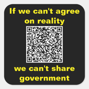 Square Stickers, sheet of six 3 inch stickeSticker Sticker