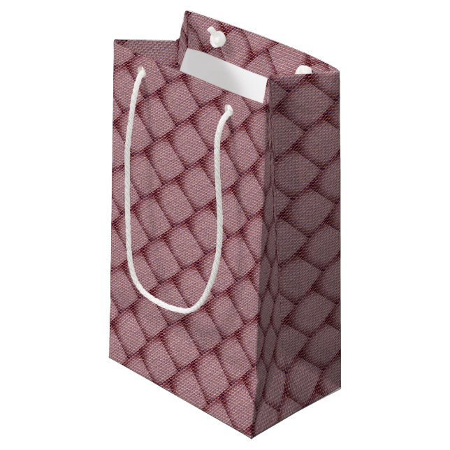 Square Style  Small Gift Bag (Front Angled)