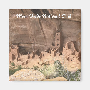 Square Tower House - Mesa Verde National Park Magnet