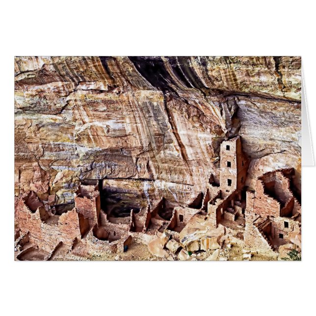 Square Tower House Ruins Mesa Verde (Front Horizontal)