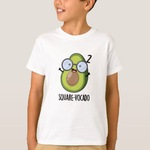 Square-vocado Funny Avocado Puns T-Shirt