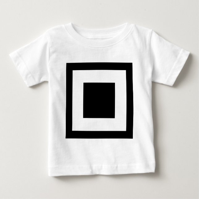 Square Within a Square Baby T-Shirt (Front)