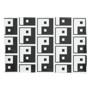 Square Yin Yang Pillowcase