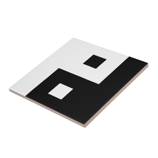 Square Yin Yang Tile (Side)