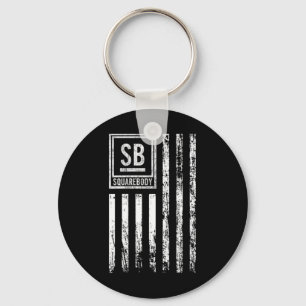 Squarebody Truck C10 Clic Usa Flag Squarebody Nati Key Ring