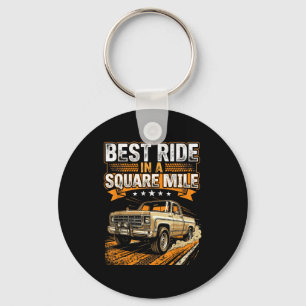 Squarebody Truck  Key Ring