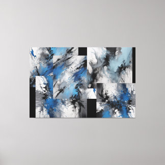 Squared Abstract Canvas Print