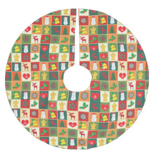 Squared Christmas Tree Skirt