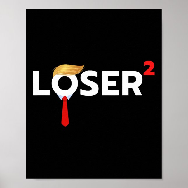 Squared Funny Anti-trump 2024 Nope Not Again Tee S Poster (Front)