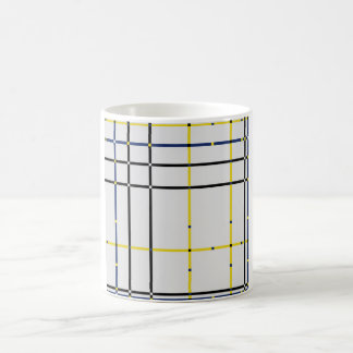 Squared Hatches 1 Coffee Mug