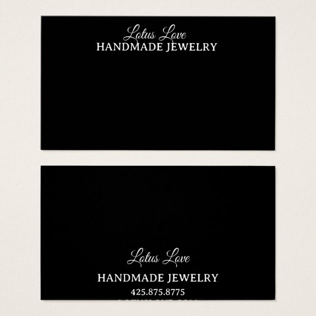 Squared Mighty Size Profile Card, 3.5" x 2.5" (Front & Back)