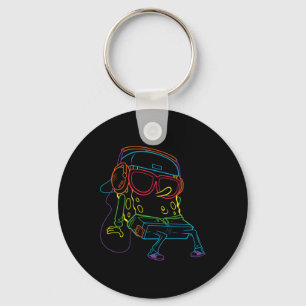 Squarepants Hip Hop  Key Ring