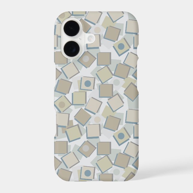 Squares and Circles Case-Mate iPhone Case (Back)