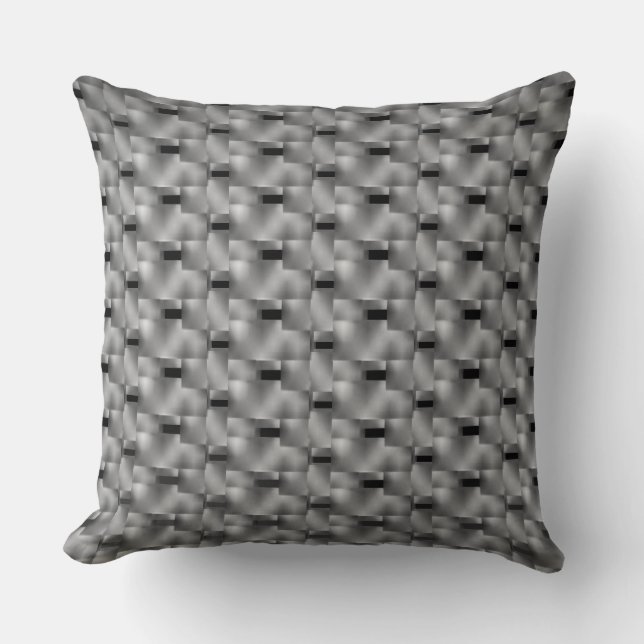 Squares and rectangles with gradients  cushion (Front)