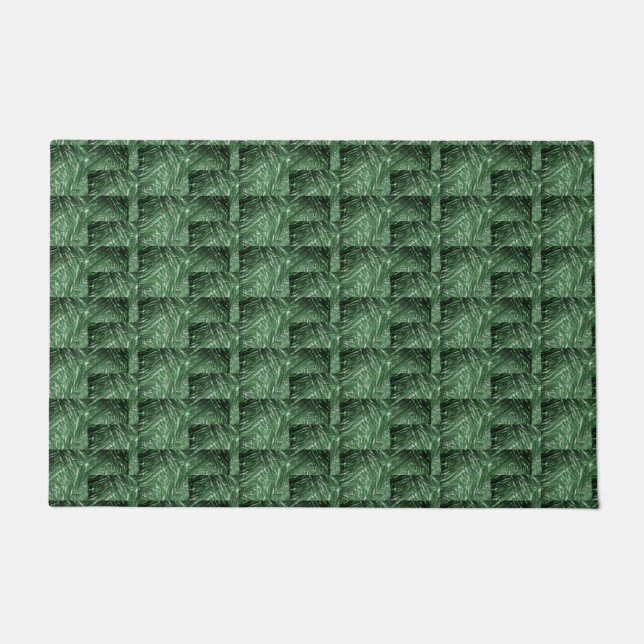 Squares and rectangles with gradients  doormat (Front)