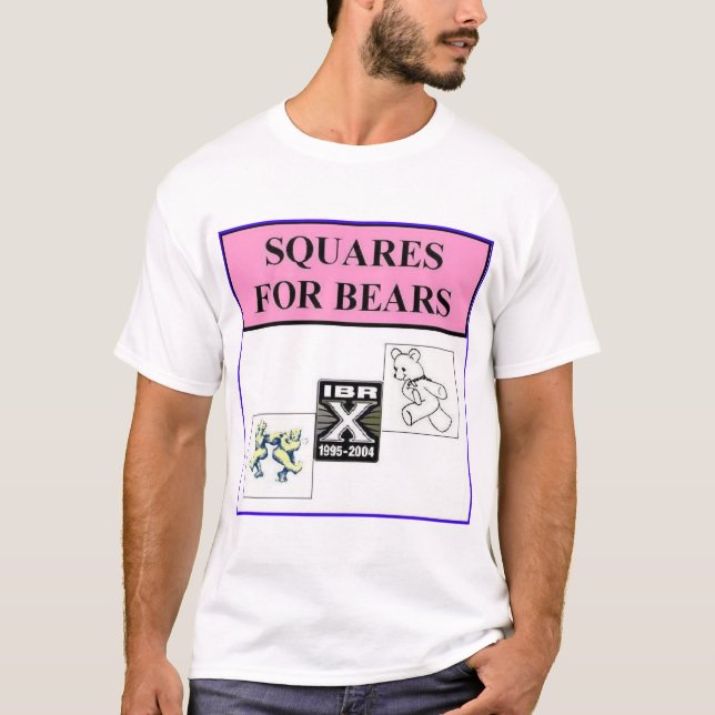 squares for bears T-Shirt (Front)