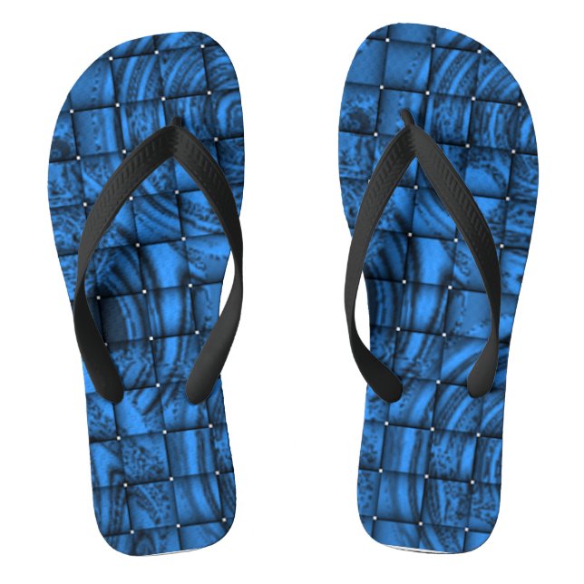 "Squares"  Jandals (Footbed)