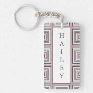 Squares Key Ring