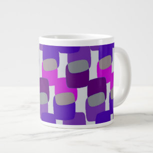 Squares Large Coffee Mug