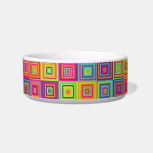 Squares Pattern Bowl