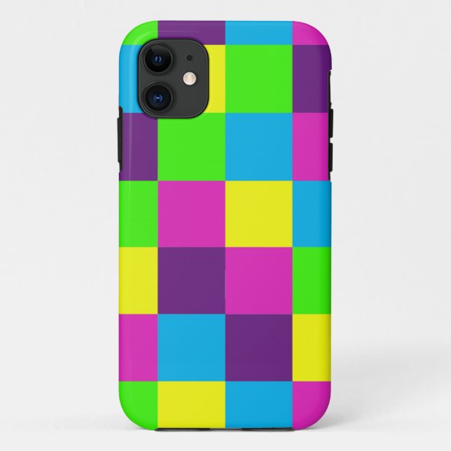 Squares  pattern Case-Mate iPhone case (Back)
