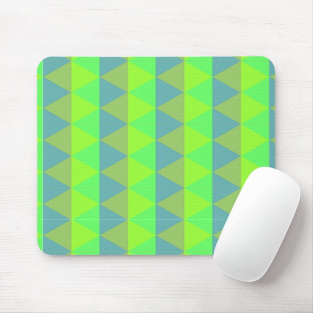 Squares pattern mouse pad (With Mouse)