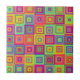 Squares Pattern Tile