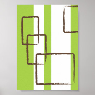 Squares Poster