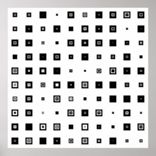 Squares Poster