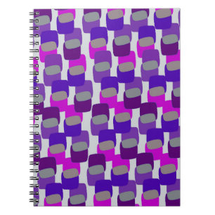 Squares Spiral Notebook