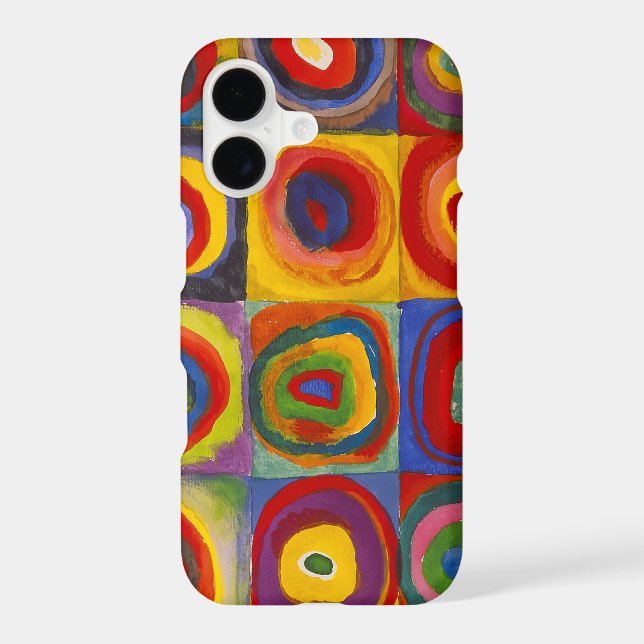 Squares w Concentric Circles | Kandinsky | (Back)