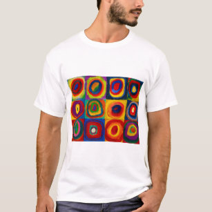 Squares with Circles, Abstract, Wassily Kandinsky T-Shirt