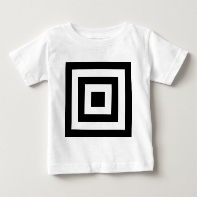 Squares within Squares Baby T-Shirt (Front)
