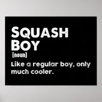 Squash Boy Definition Funny Squash Sport Player
