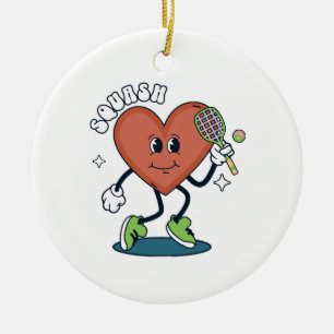 squash ceramic tree decoration