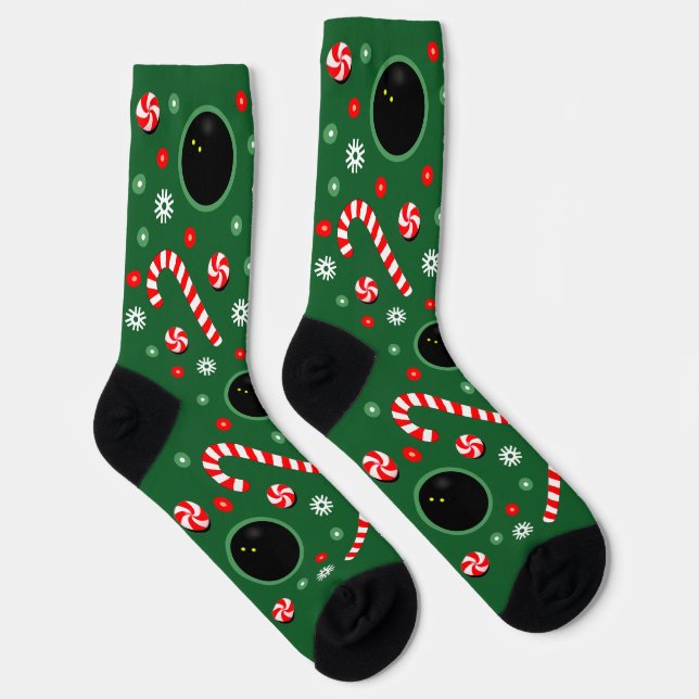 Squash Christmas Holiday Gift Socks (Right)