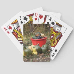 Squash Country Garden Harvest Orton Playing Cards