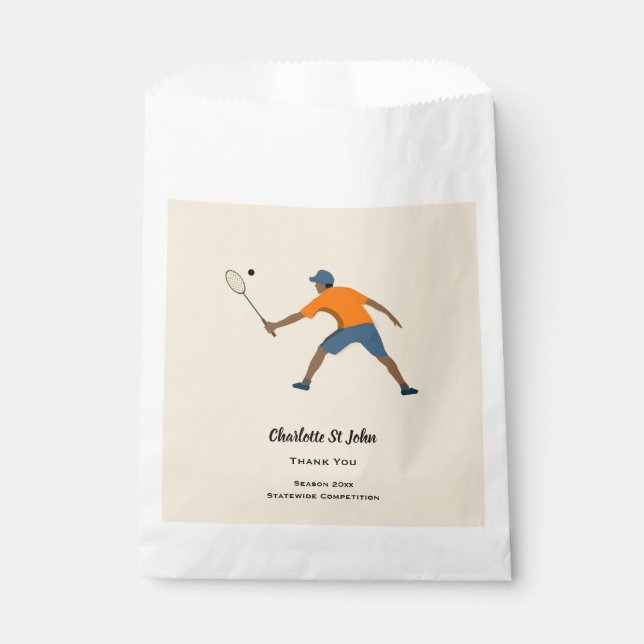 Squash Favour Bags (Front)