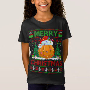 Squash Fruit Lover Xmas Lighting Ugly Squash Chris T-Shirt