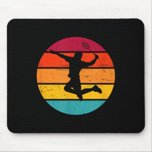 Squash Mens Badminton Shuttle Badminton Player Mouse Pad