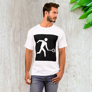 Squash Player Icon T-Shirt