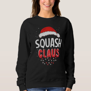 Squash Santa Claus Christmas Matching Costume Sweatshirt