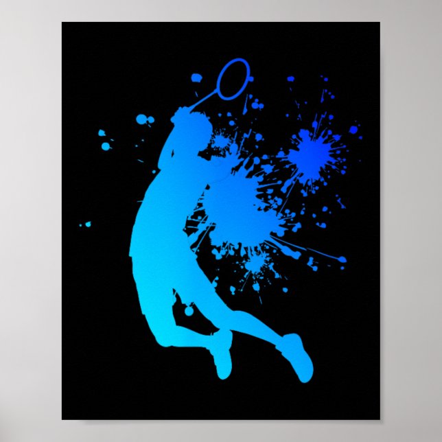 Squash Shuttle Womens Badminton Men  Poster (Front)