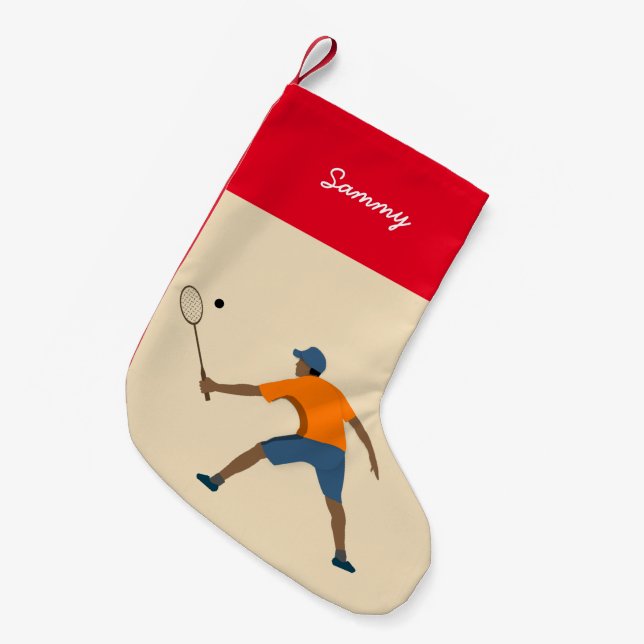 Squash Small Christmas Stocking (Front (Hanging))
