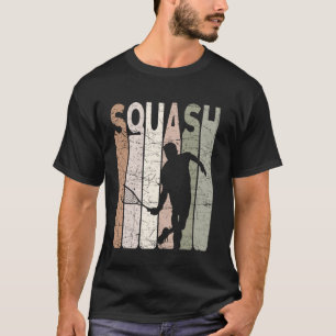 Squash Vintage Squash Player Retro Squash Lover T-Shirt