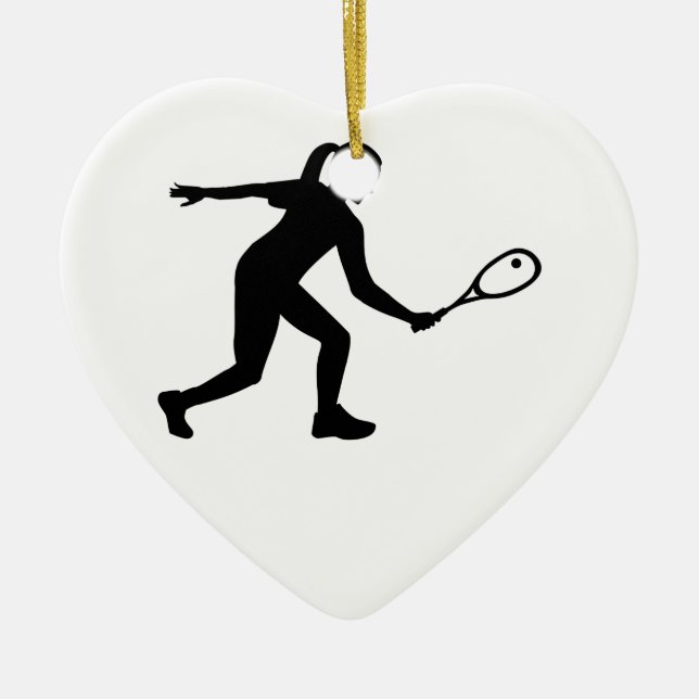 Squash woman ceramic tree decoration (Front)