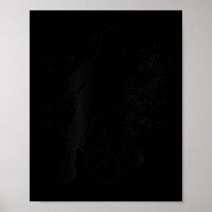 Squash Womens Badminton Player For Men Poster